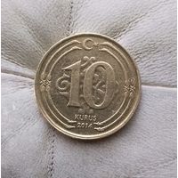 10 курушей 2014 года Турция. Турецкая республика.
