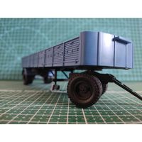 Масштабная модель Полуприцеп МАЗ-9380 Бортовой Масштаб 1/43 Наш автопром