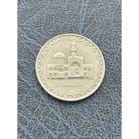 100 риалов Иран, 1377 (1998). Мавзолей Имама Резы (Святилище, город Мешхед)