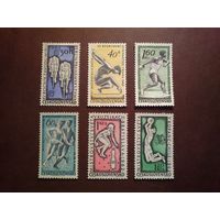 Чехославакия 1962 г.Спорт./п/