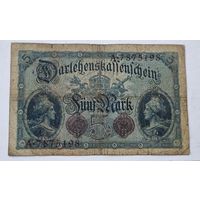 1914 год Германия 5 марок