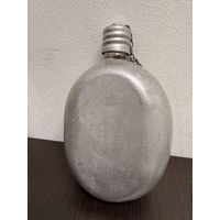 Винтажная алюминевая фляга времен СССР 1976