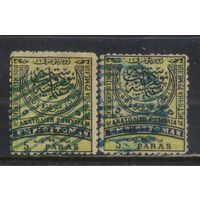 Османская имп Автономия Восточная Румелия 1881 Стандарт #6А