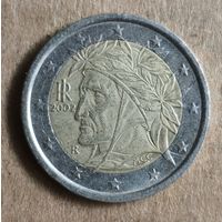 Италия 2 евро 2002 г., KM# 217