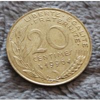 20 сантимов 1996 Франция