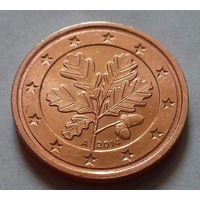 1 евроцент, Германия 2014 A, D, F, G, AU