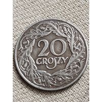 Распродажа - 20 грошей 1923г.,Польша