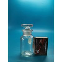 Аптечная бутылочка СССР с притёртой пробкой.