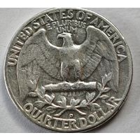 1957 США квотер 25 центов    серебро