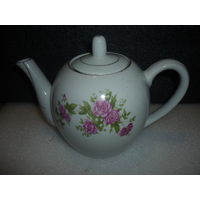 Большой Чайник 600 мл. Фарфор Старый Китай 70-ые