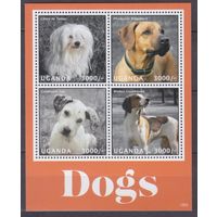 2013 Уганда 3109-3112KL Собаки 14,00 евро