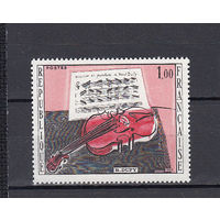 Живопись. Франция 1965. 1 марка. Michel N 1529 (0,5 е).