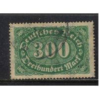 Германия Респ 1923 Инфляция Номинал большой Стандарт ВЗ2 #249