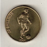 Сомали 25 шиллинг 2001