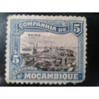 Мозамбик, колония Португалии, 1918. Стандарт. Вид на город Бейра