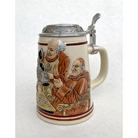 Пивная кружка "Весёлые монахи" Германия