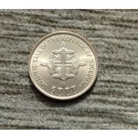 Werty71 Македония 1 денар 2000