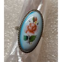 Кольцо. Финифть.