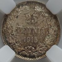 25 пенни 1915 MS-66