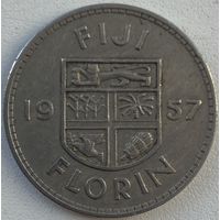 Фиджи 1 флорин 1957 г.