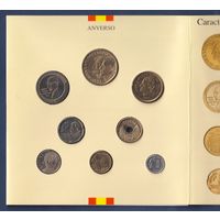 Испания, набор 8 монет 1997, в буклете, UNC