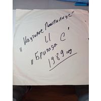 Виниловые пластинки из СССР  . Наутилус Помпилиус и Бригада " С "  . 1989 года .