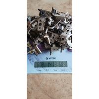 Пластины медные посеребренные