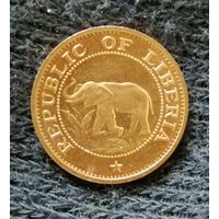 Либерия 1 цент 1974 г., KM# 13