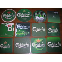 Бирдекли Carlsberg 12 штук Одним лотом Без повторов
