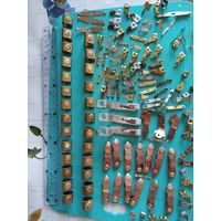 Лот контактов а. Выключателей , реле, переключателей, пускателей.01