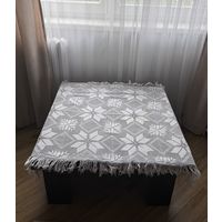 Старинная скатерть ручная работа лен