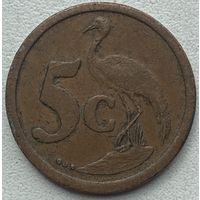 ЮАР 5 центов 1996 г.