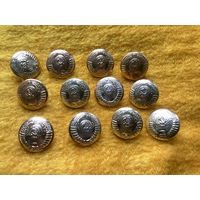 Пуговицы генеральские времен СССР