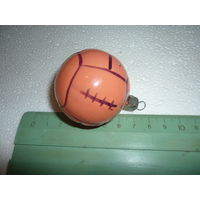 Ёлочная игрушка Футбольный мяч. СССР