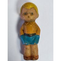 Игрушка "Мальчик " резиновая СССР.