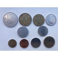 Румыния набор монет.