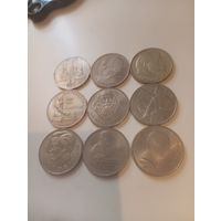 Юбилейные рубли СССР.