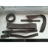 Кожанные ремни. С рубля.