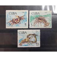 Куба. 1969 год. Фауна. Ракообразные. Крабы, раки (39)