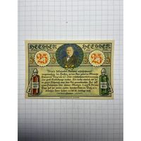 Нотгельд 25 пфеннигов Германия -3012