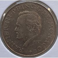 Монако 10 франков 1982 г. В холдере