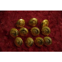 Пуговицы генеральские  ( малые )   цена за 1шт .