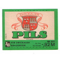 Этикетка пива Pils Германия П750
