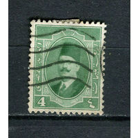 Египет - 1923/1924 - Король Фуад I 4М - [Mi.85] - 1 марка. Гашеная.  (Лот Gx6)-T3P26