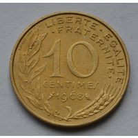 Франция, 10 сантимов 1968 г.