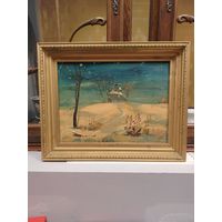 Картина ФЕВРАЛЬ извесного художника  Зайцев Юрий Константинович