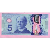 Канада. 5 долларов 2013 год - состояние !