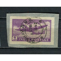 Индия - Авиация 6А - 1 вырезка. Гашеная.  (Лот 1HZ)-TG3P46