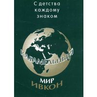 Календарик карманный  Мир Ивкон 2002