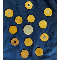 США Нью Йорк (New York) Бостон (Boston) транспортные жетоны и не только одним лотом